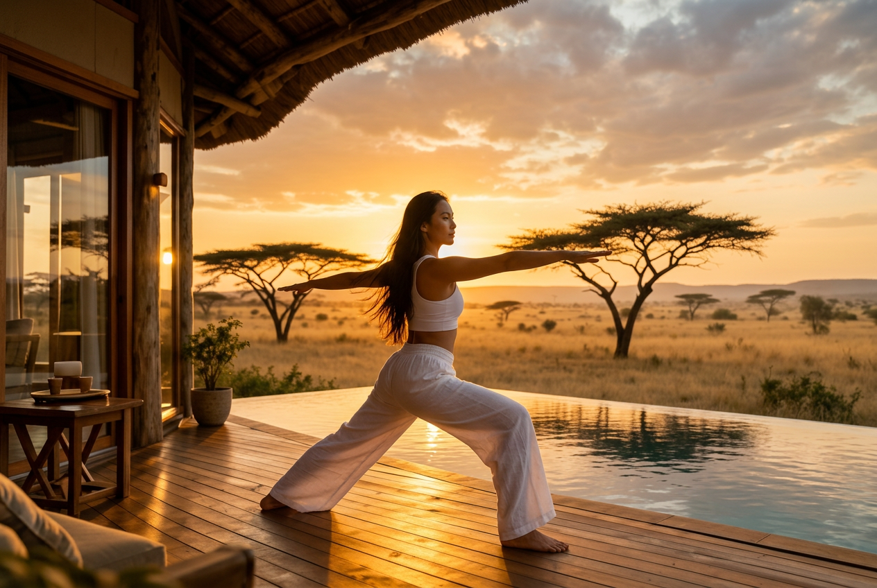 The art of doing nothing in the African bush